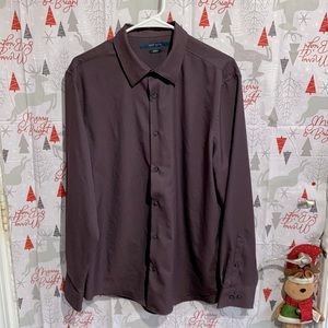 Perry Ellis — Stretch— Mens Large —100% Polyester